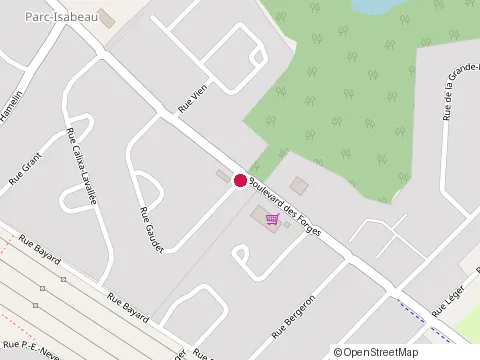 Location of Construction P S Lesage Inc at 1585 Rue Gaudet, Trois-Rivières