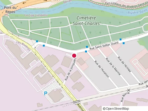 Location of Construction P. Forand at 1265-A de la Jonquière St, Québec
