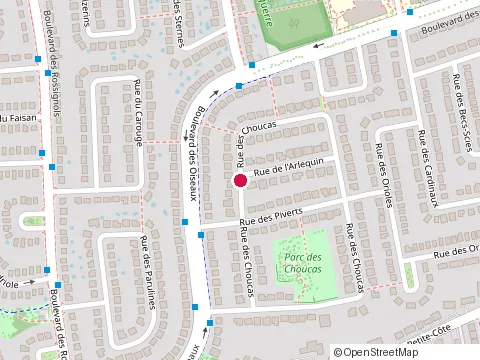 Location of Construction Pacheco Inc. at 6097 Rue des Choucas, Laval