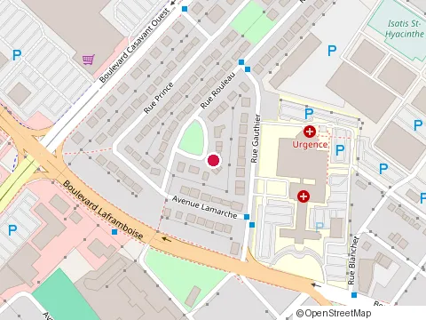 Location of Construction Paulo Roy & Fils Inc at 2890 avenue Lamarche, Saint-Hyacinthe