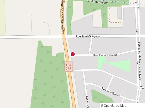 Location of Construction Personalisee Inc at 646 Rue Pierre-Lebeau, Farnham