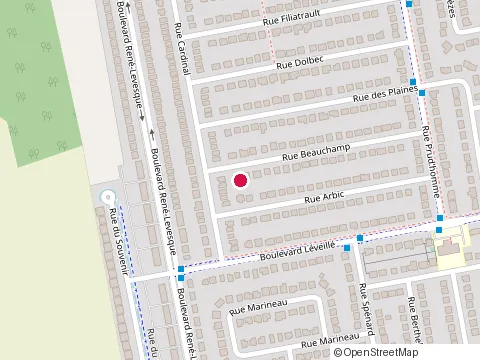 Location of Construction Phildag at 829 Cardinal Rue, Saint-Eustache