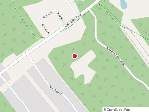 Location of Construction Pierre Forget Inc at 128 Rue du Lac Rinfret, Saint-Colomban