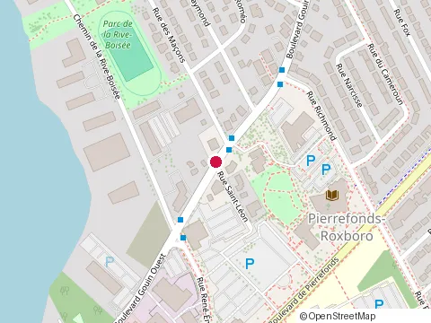 Location of Construction Plani-Choix at 13950 boulevard Gouin O, Pierrefonds