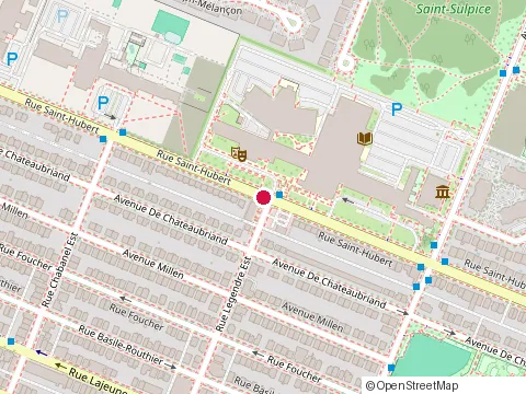 Location of Construction Planicon at 9155 Rue St-Hubert, Montréal
