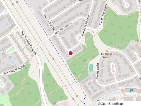 Location of Construction Ponvicom at 188 Rue la Mariouche, Québec