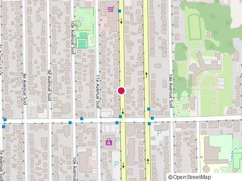 Location of Construction Poulin&Gosselin Inc at 120 avenue 12E S, Sherbrooke