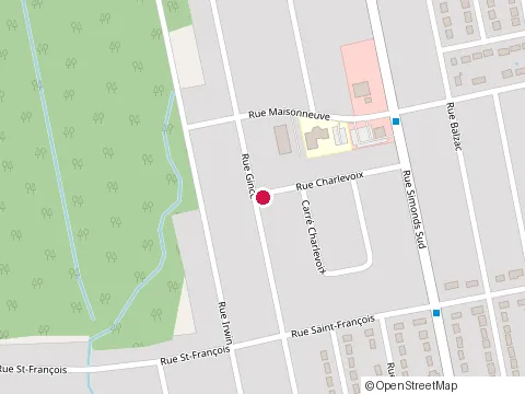Location of Construction Pp Blanchette at 871 Rue Charlevoix, Granby
