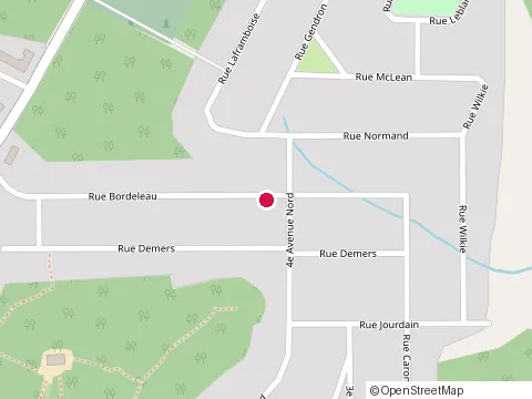 Location of Construction Pro Bl at 395 Rue Bordeleau, Chibougamau