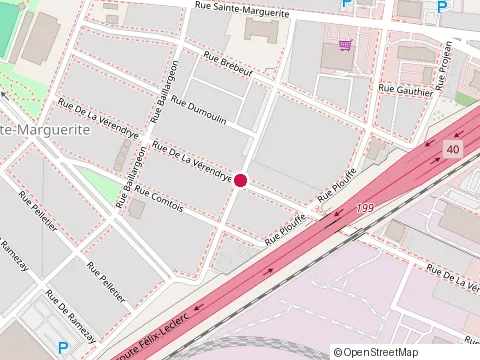 Location of Construction Pro Design at 1983 Rue du Chanoine-Chamberland, Trois-Rivières