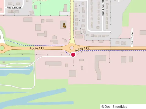 Location of Construction Pro-Mine Inc. at 252 route 111 O, Amos