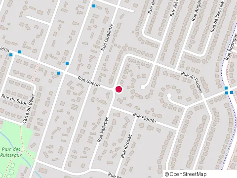 Location of Construction Projecto E G Inc at 2607 Rue de l'Aubier, Terrebonne