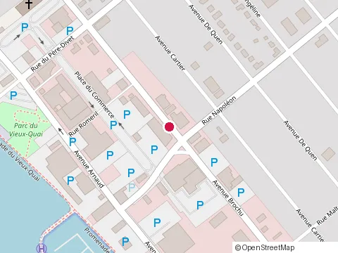 Location of Construction Promec at 402 Brochu, Sept-Îles