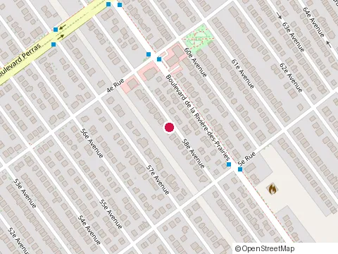 Location of Construction Proteck House at 12290 58E Av, Montréal
