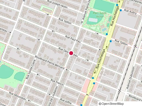 Location of Construction Quali-T Inc at 2548 Rue Desmarteau, Montréal