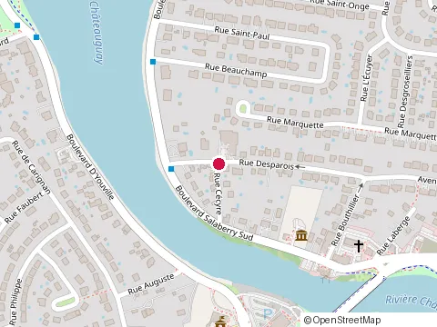 Location of Construction Quinton Inc at 110 Rue Lucille-Desparois, Châteauguay