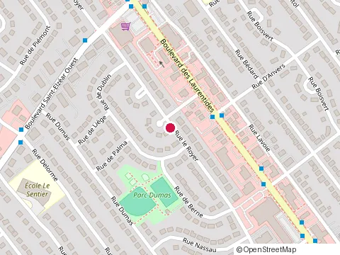 Location of Construction R&R Bolduc Inc at 1775 Rue le Royer, Laval