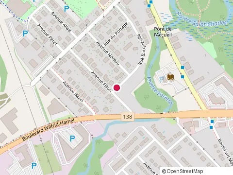 Location of Construction Rap at 2259 Fillon Ave, Québec