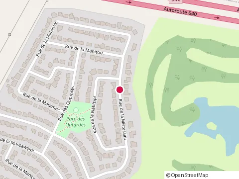 Location of Construction Raynald Coulombe at 208 Rue de la Matamec, Terrebonne