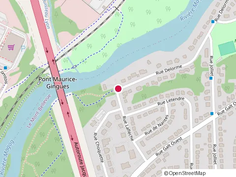 Location of Construction Raynald Fauteux at 3235 Rue Delorme, Sherbrooke