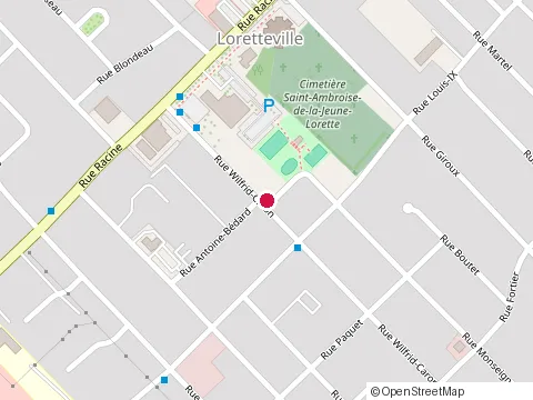 Location of Construction Real Deblois Inc at 10944 Rue Wilfrid-Caron, Québec