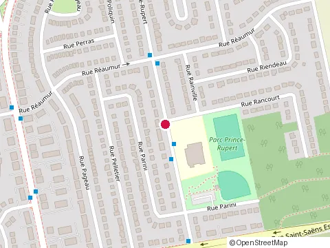 Location of Construction Rejean d'Astous at 5855 Rue Prince-Rupert, Laval