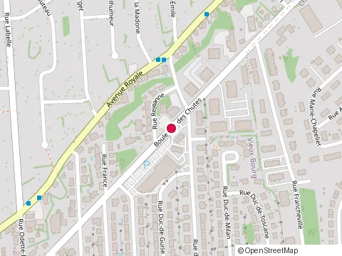 Location of Construction Rénov Action at 1095 boulevard des Chutes, Québec