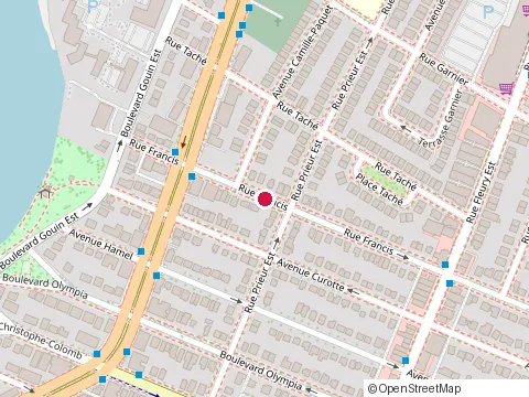 Location of Construction Rénovation Béga Inc at 10505 Rue Françis, Montréal