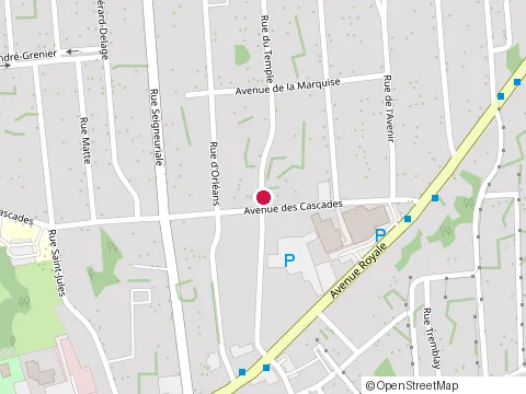 Location of Construction Renovation Calao Inc at 87 Rue du Temple, Québec