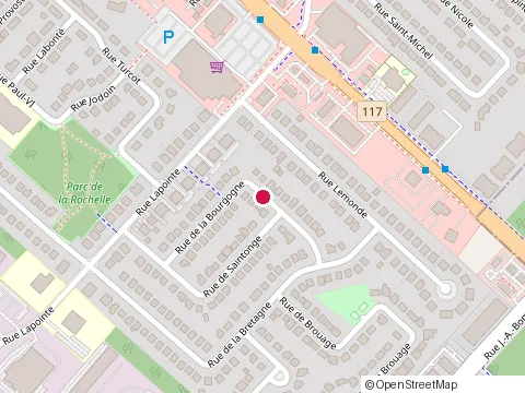 Location of Construction Rénovation G.O.R. at 12850 Rue de Saintonge, Mirabel