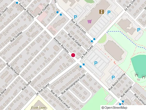 Location of Construction Renovation J.l, Rimouski