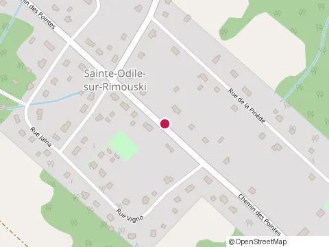 Location of Construction Rénovation les Faubourgs Inc at 137 Chem. des Pointes, Rimouski