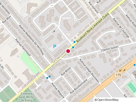 Location of Construction Renovation M.A.G. Inc at 1529 boulevard René-Lévesque O, Québec