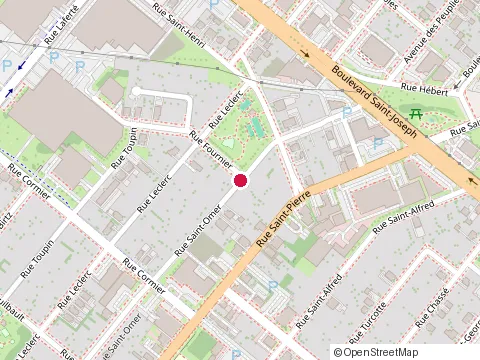 Location of Construction Renovation Mario at 465 Rue St Omer, Drummondville