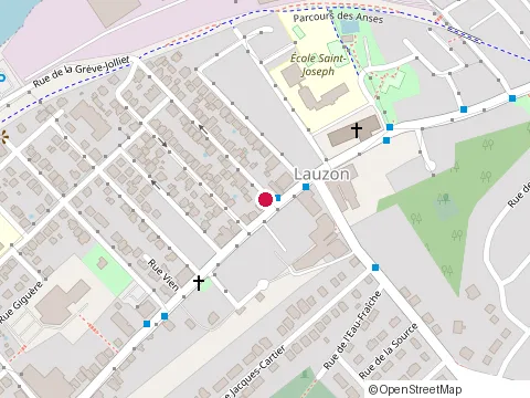 Location of Construction Rénovation Sygy Inc at Rue Jolliet 42, Lévis