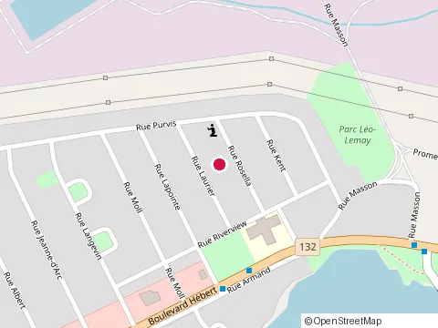 Location of Construction Rénovation Yannick Ménard at 20 Rue Rosella, Salaberry-de-Valleyfield