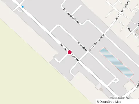 Location of Construction Rénoversions at 765 Bd Mauricien, Trois-Rivières