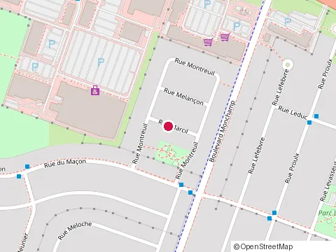 Location of Construction Rive-Action at 19 Rue Montreuil, Saint-Constant