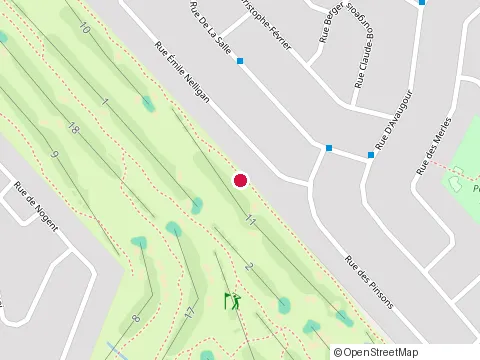 Location of Construction Robert Emard at 218 chemin de Bretagne, Boucherville