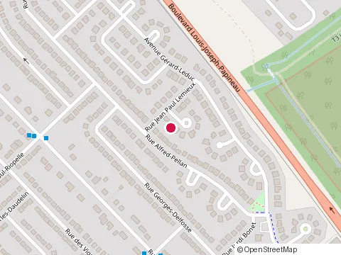 Location of Construction Robert Gamache Inc. at 2425 avenue Gerard-Leduc, Terrebonne