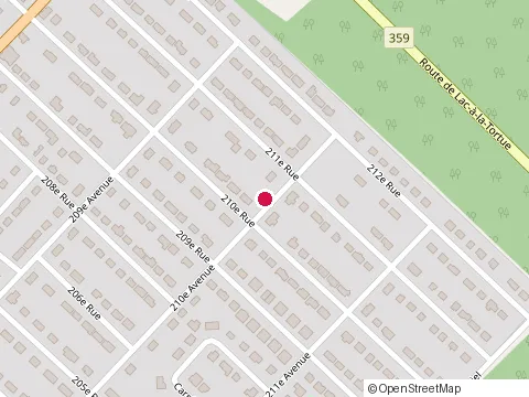 Location of Construction Robert Garceau, Shawinigan