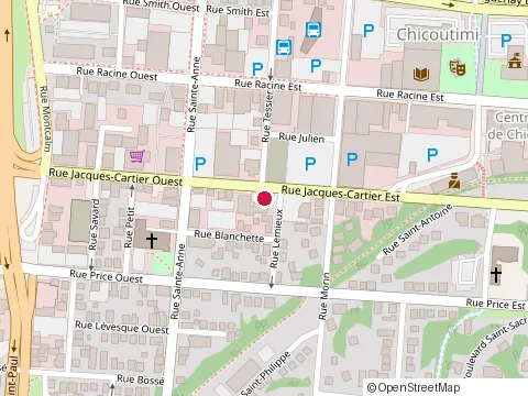 Location of Construction Roberto Fortin at 358 Rue Lemieux, Chicoutimi