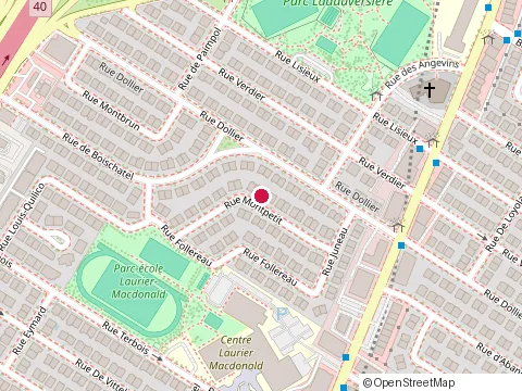 Location of Construction Rocia Inc at 7385 Rue Montpetit, Saint-Léonard