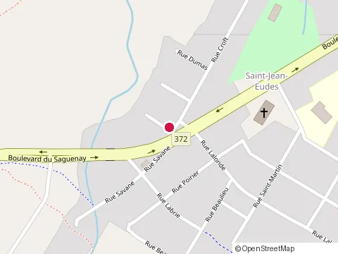 Location of Construction Roger Simard Inc at 1757 Rue Savane, Jonquière