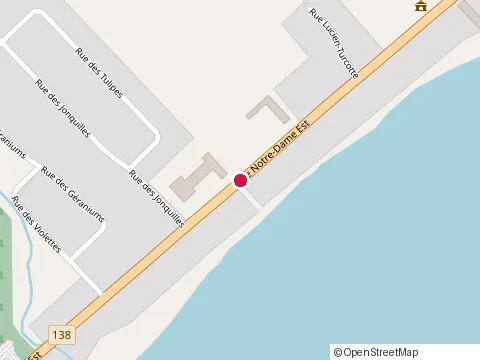 Location of Construction Roland Gendron at 1700 Rue Notre-Dame # 804, Trois-Rivières