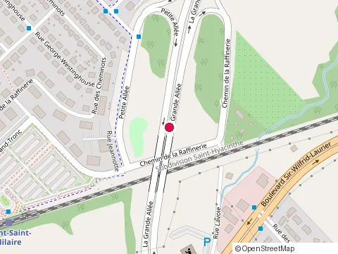 Location of Construction Ron Point at 584 Grande-Allée, Mont-Saint-Hilaire
