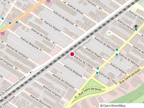 Location of Construction Royale J.T. at 2094 Avenue de Clifton, Montréal