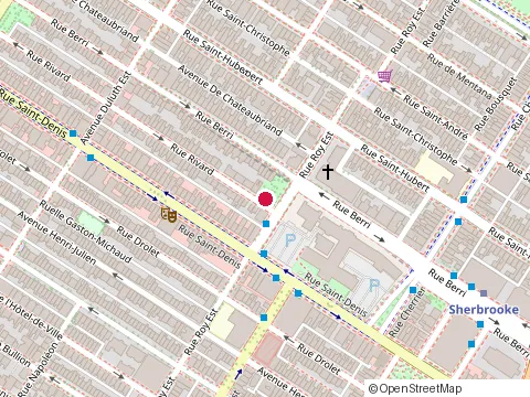Location of Construction S Chiasson Inc at 3997 Rivard, Montréal