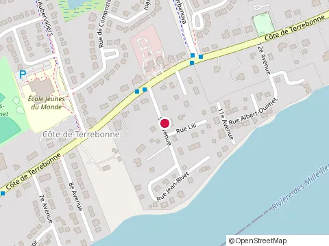 Location of Construction Samuel Renaud Inc at 198 9 Ave, Terrebonne