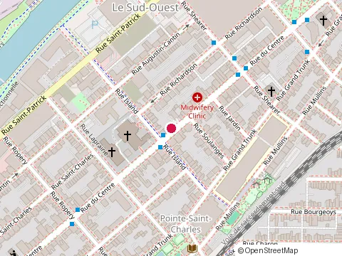 Location of Construction Sandasty Inc at 1993 Rue du Centre, Montréal